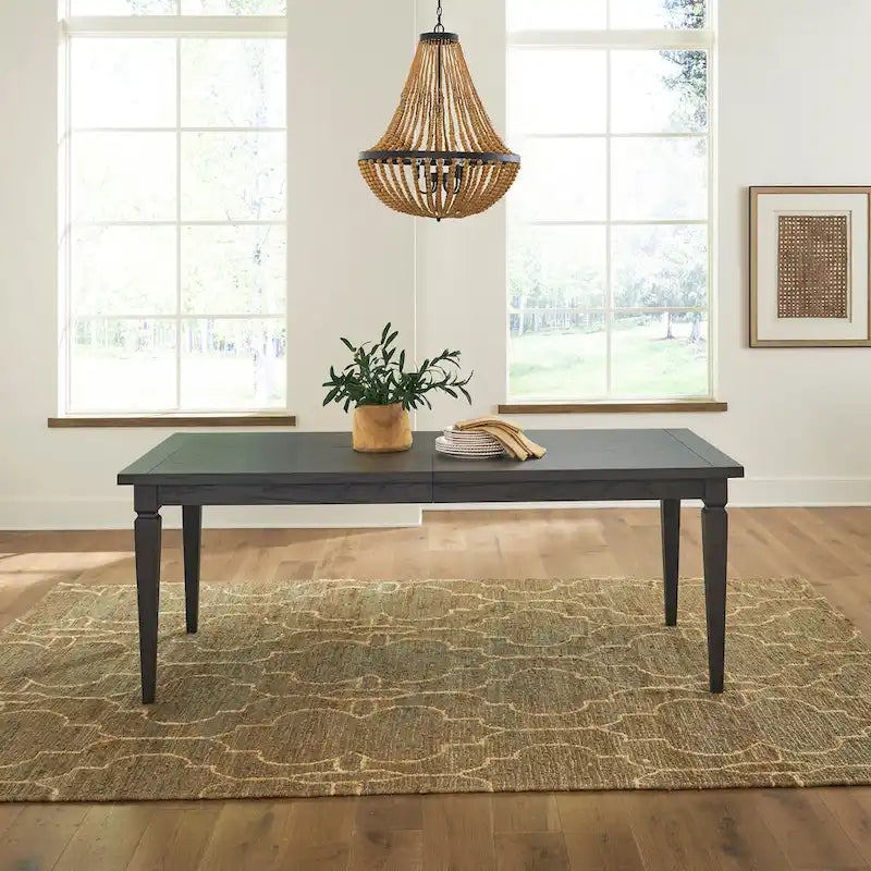 Wood Caruso Heights Aged Whiskey Rectangar Table Set - image 22