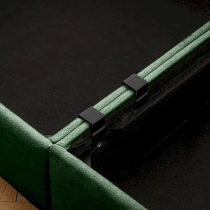Fabric 142.5 Chenille Upholstered U-Shaped Modar Sectional Sofa with Storage Seat, DIY Combination - image 6