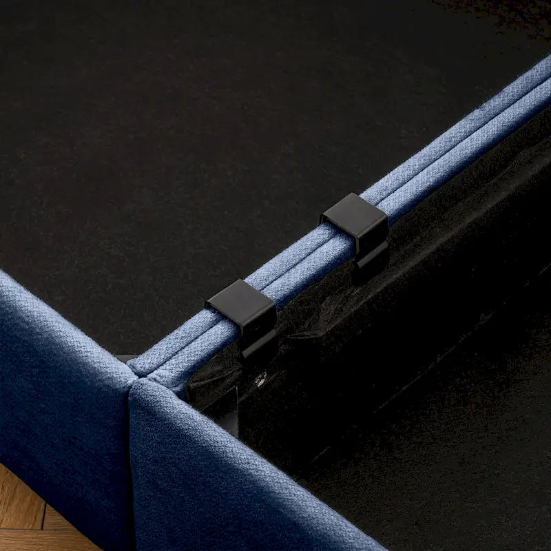Engineered Wood Rustic Pine Wood Platform Bed Frame, Headboard, Wood Slat Support, Twin - image 20