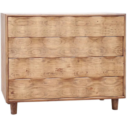 Uttermost Crawford 42 Wide Four Drawer Pine Wood Dresser - image 1