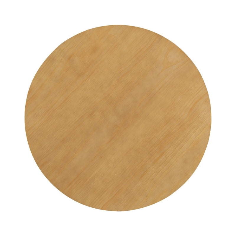Engineered Wood 4 People Round Dining Table Set, 5 Piece Kitchen Table Set with Round Dining Table and 4 Upholstered Dining Chairs - image 23