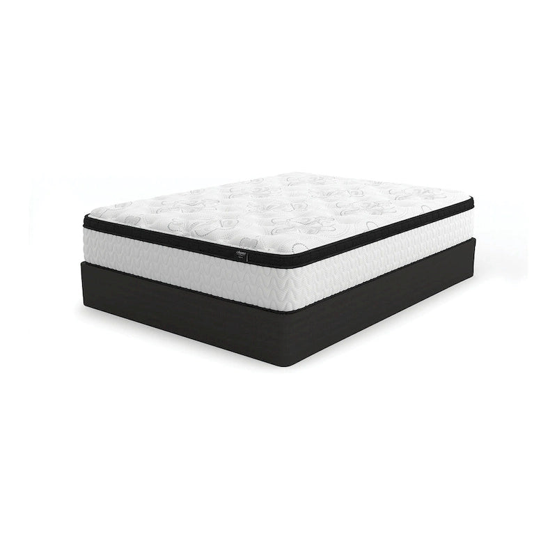 Metal Signature Design by Chime 12 Inch Hybrid Black/White 2-Piece Mattress Package - image 3