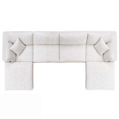 Wood Copper Grove Hrazdan Down-filled 6-piece Sectional Sofa Set - image 9