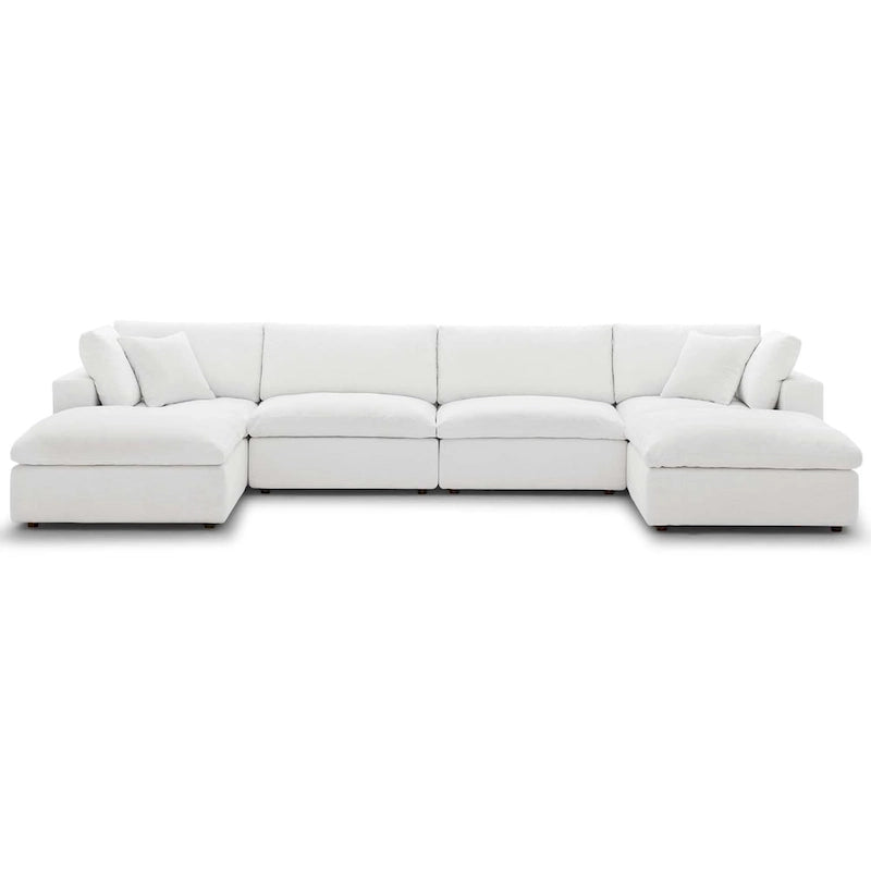 Wood Copper Grove Hrazdan Down-filled 6-piece Sectional Sofa Set - image 22