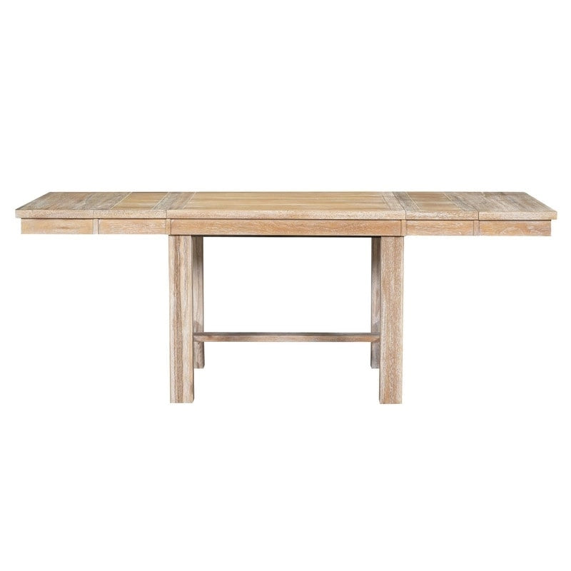 Engineered Wood 6-Piece Dining Kitchen Table Set, Extendable Wood Dining Table, 4 Upholstered Dining Chairs and Bench, Two 11 Removable Leaf - image 13