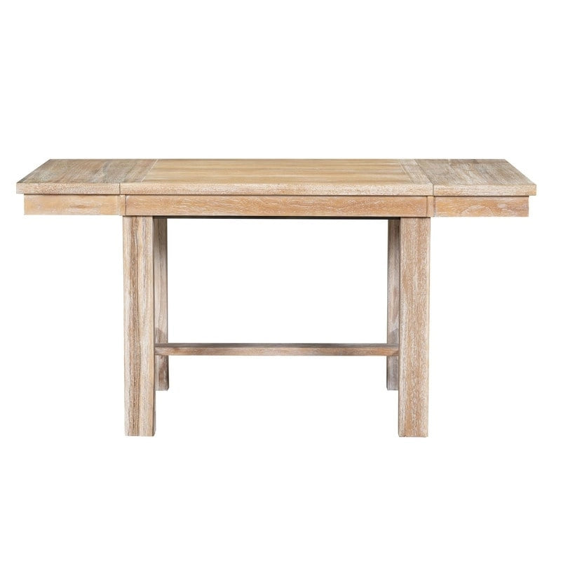 Engineered Wood 6-Piece Dining Kitchen Table Set, Extendable Wood Dining Table, 4 Upholstered Dining Chairs and Bench, Two 11 Removable Leaf - image 17