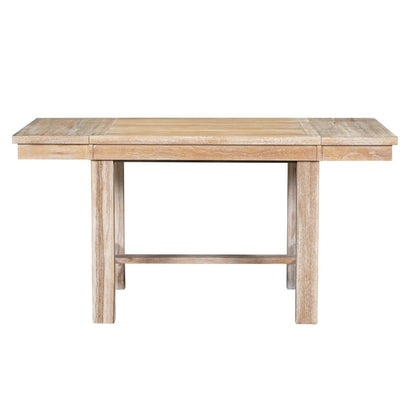 Engineered Wood 6-Piece Dining Kitchen Table Set, Extendable Wood Dining Table, 4 Upholstered Dining Chairs and Bench, Two 11 Removable Leaf - image 17