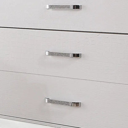 Engineered Wood Derc Contemporary 2-piece 7-Drawer Dresser and Mirror Set by Furniture of America - image 6