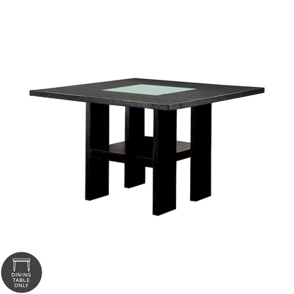 Solid Wood Strick & Bolton Lange 54-inch Square Light-up Counter Height Wood Dining Table