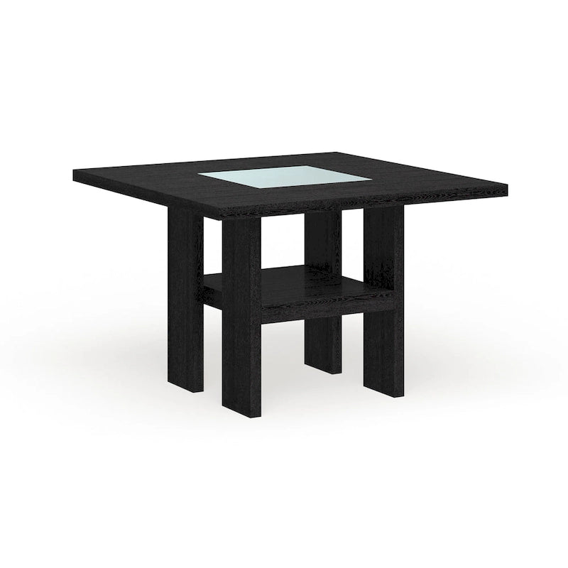 Solid Wood Strick & Bolton Lange 54-inch Square Light-up Counter Height Wood Dining Table - image 8