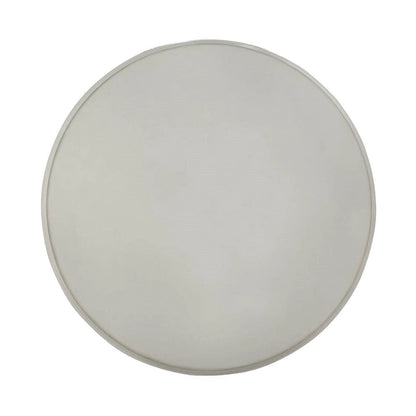 60Dia Round Dining Table with Wooden Legs in Bone White - image 4