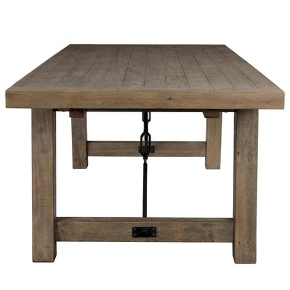 Solid Wood Carbon Loft Pallero Reclaimed Pine 82-inch Extension Dining Table - image 6