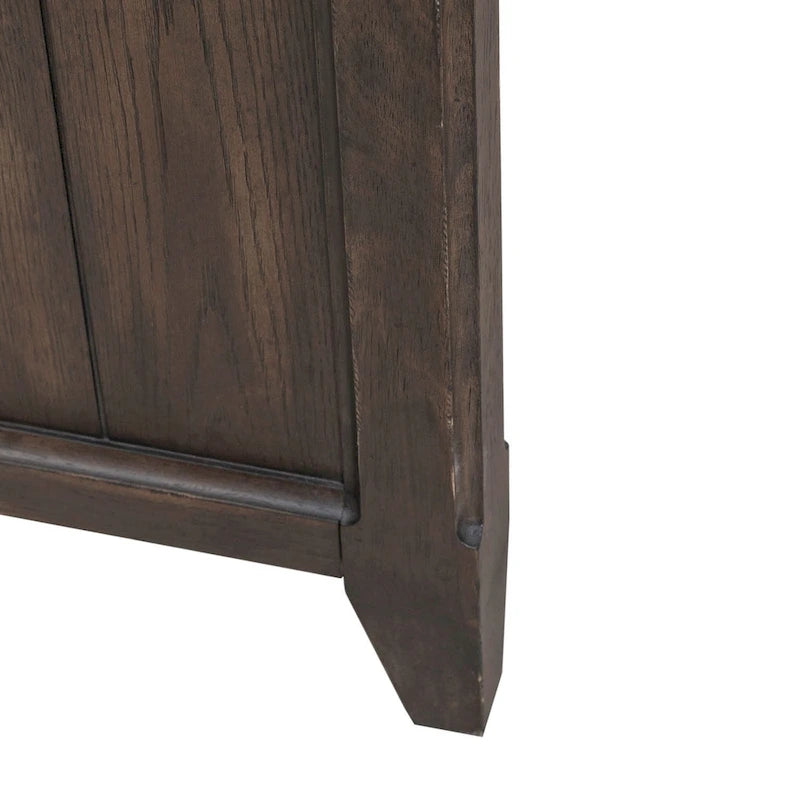 Wood Paradise Valley Saddle Brown 4 Piece Console Table Set - image 11