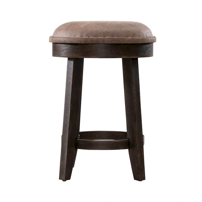 Wood Paradise Valley Saddle Brown 4 Piece Console Table Set - image 12