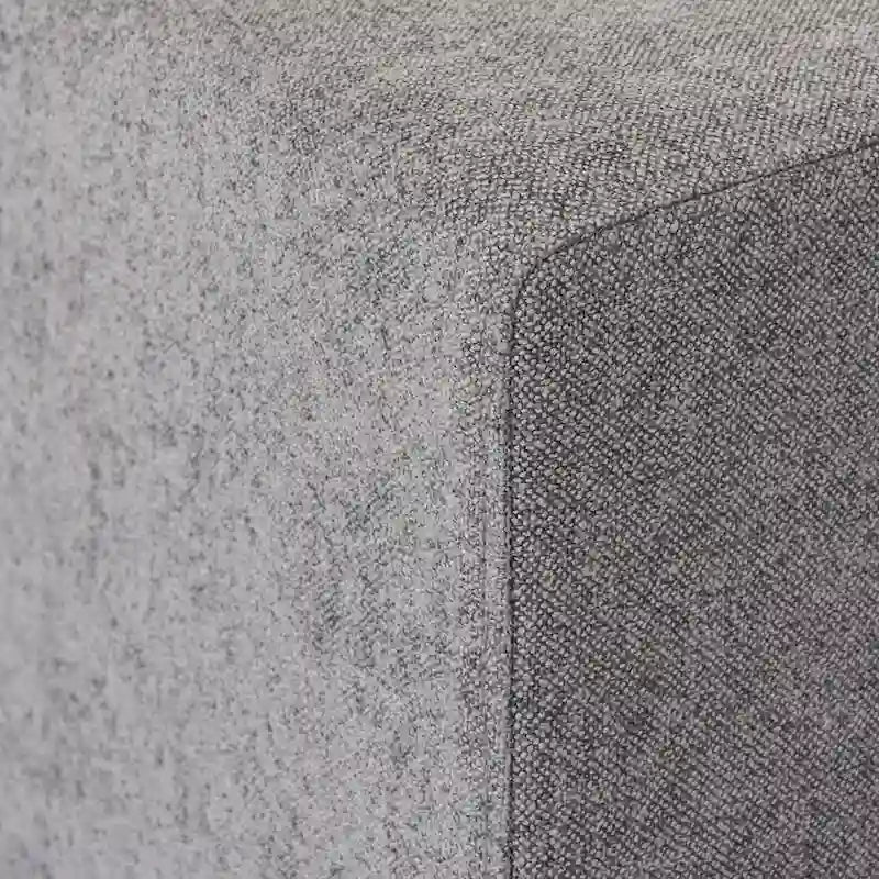 Solid Wood 160.6 Modern Linen Sectional Sofa4-seater Modar Couch with Storage Ottoman for Living Room. - image 24