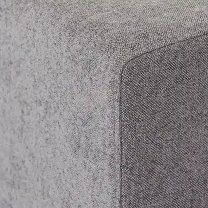 Solid Wood 160.6 Modern Linen Sectional Sofa4-seater Modar Couch with Storage Ottoman for Living Room. - image 24