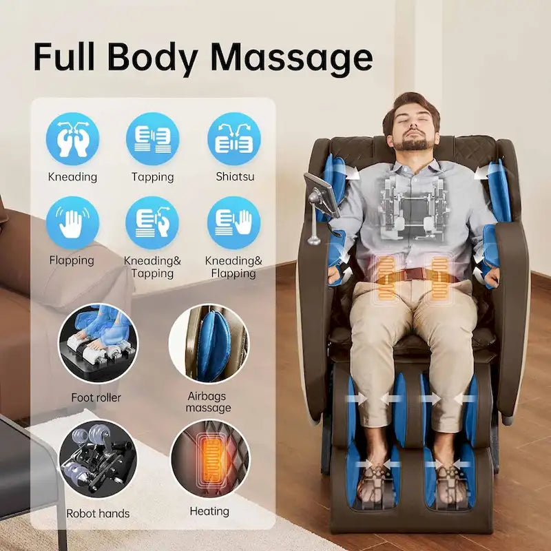 Ukuowu Favor 05 Massage Chair with Fl Body Zero Gravity,SL Track,Body Scan and APP Control - image 6