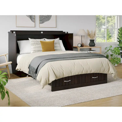 Sydney Queen Solid Wood Murphy Bed Chest with Mattress - image 5