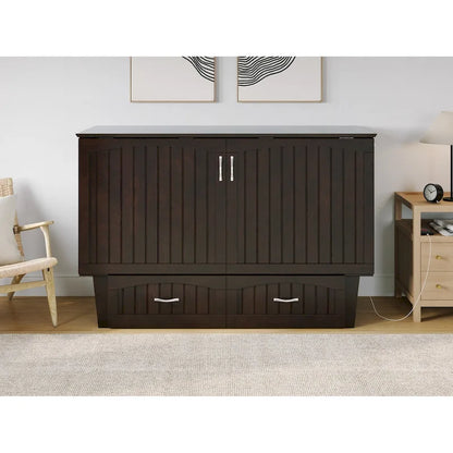 Sydney Queen Solid Wood Murphy Bed Chest with Mattress - image 6