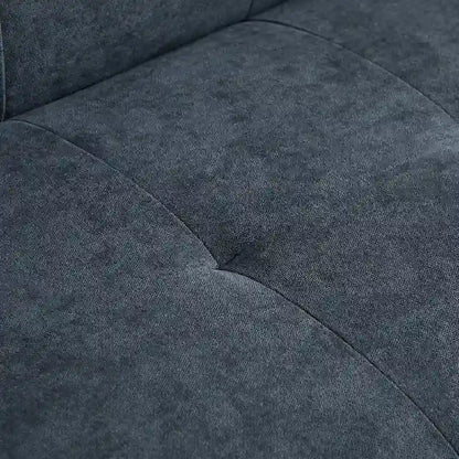 Solid Wood 82.3 Width Modern Velvet Sofa Jeweled Buttons Tufted Square Arm Couch,2 Pillows Included,Beige,4 colors - image 13
