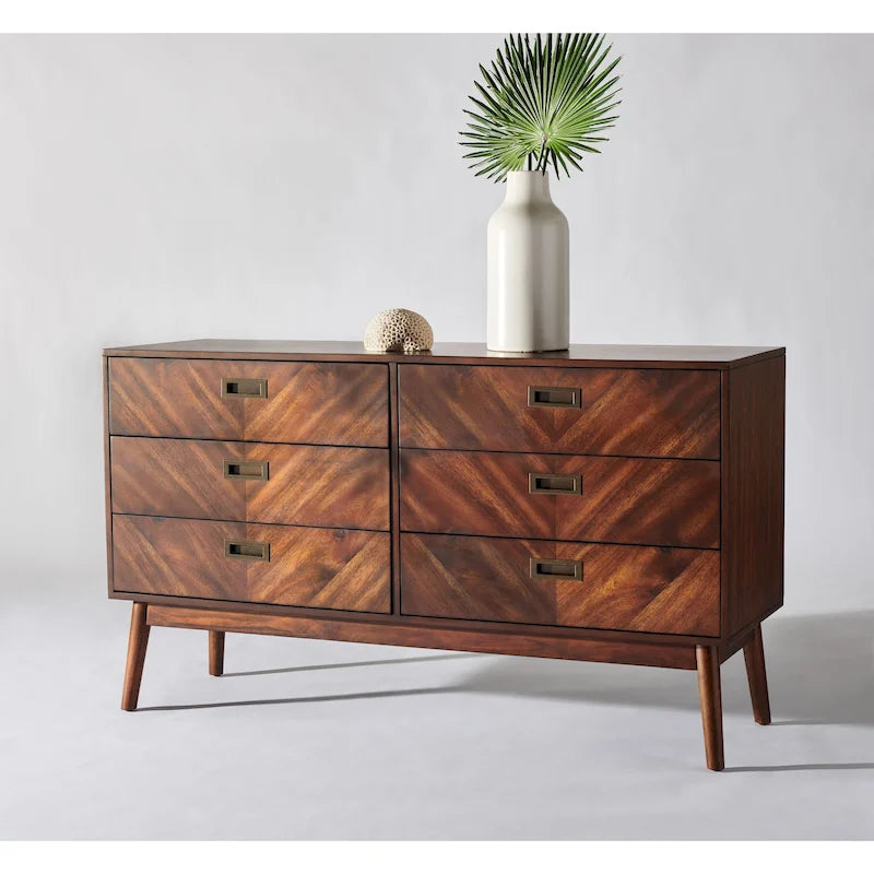 Solid Wood Couture Zylfie 6-Drawer Dresser