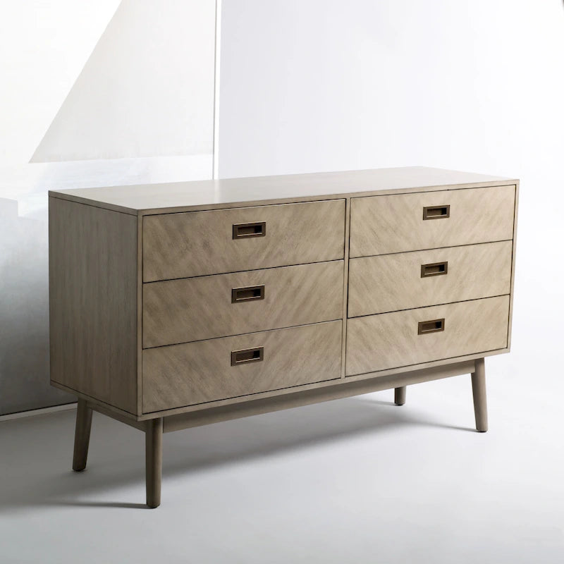 Solid Wood Couture Zylfie 6-Drawer Dresser