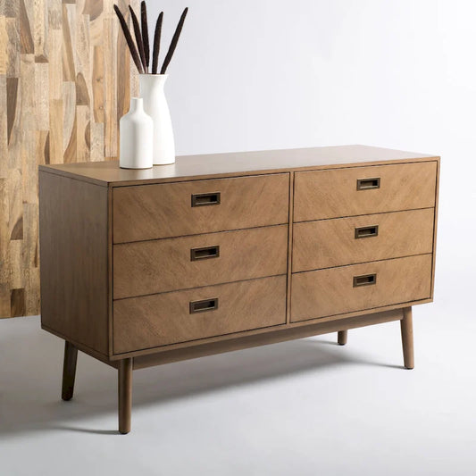 Solid Wood Couture Zylfie 6-Drawer Dresser - image 1