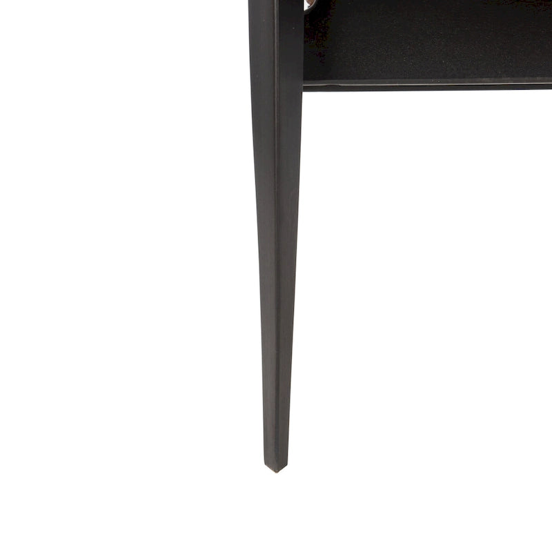 Wood Couture Zenica Leather Safari Chair - 24.5 W x 30 L x 30 H - 25W x 30D x 30H - image 12