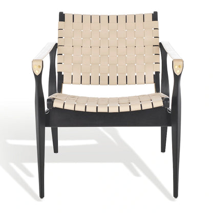 Wood Couture Zenica Leather Safari Chair - 24.5 W x 30 L x 30 H - 25W x 30D x 30H - image 28