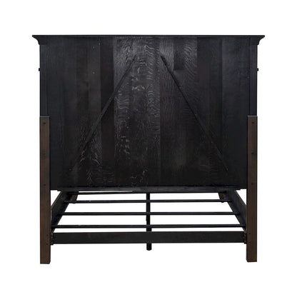Wood Paradise Valley Saddle Brown Panel Bed Frame - 2 Size Options - image 15