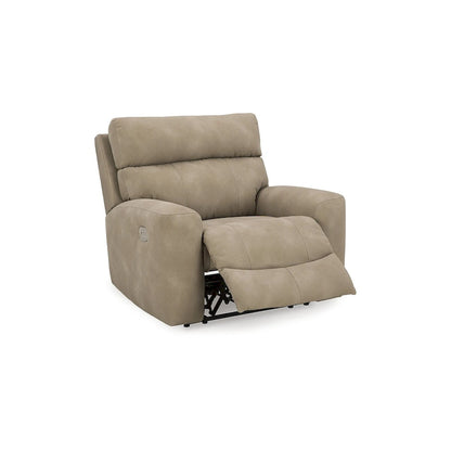 Metal Signature Design by Next-Gen DuraPella Beige Power Recliner - image 3