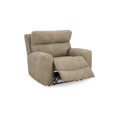 Metal Signature Design by Next-Gen DuraPella Beige Power Recliner - image 4