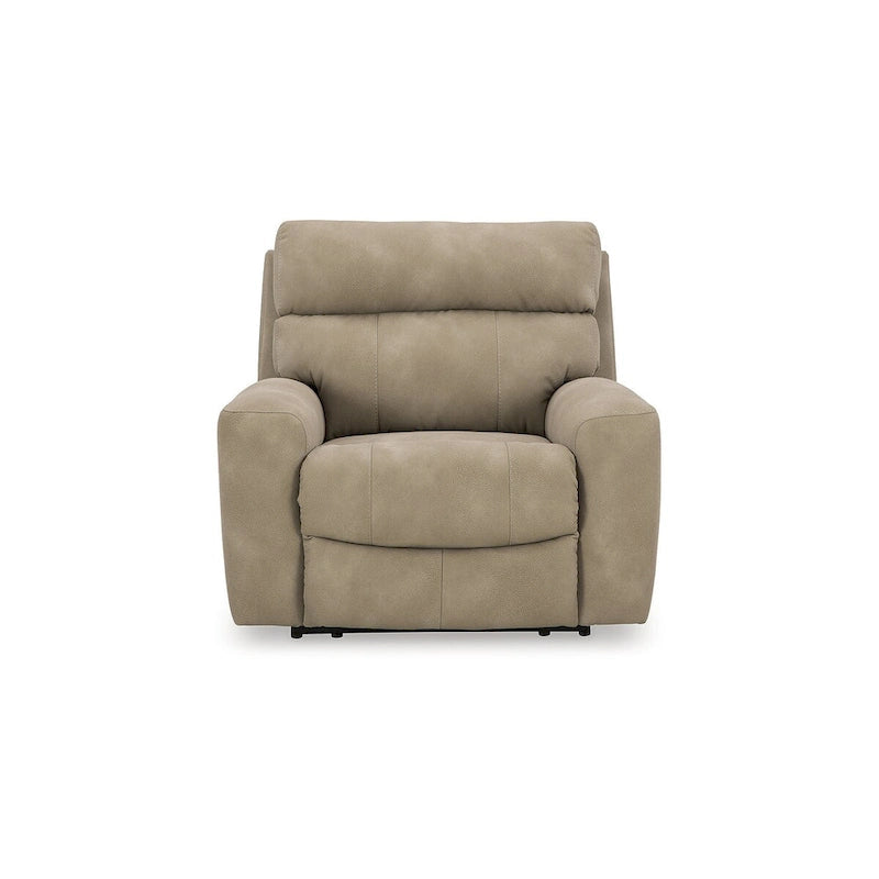 Metal Signature Design by Next-Gen DuraPella Beige Power Recliner - image 5