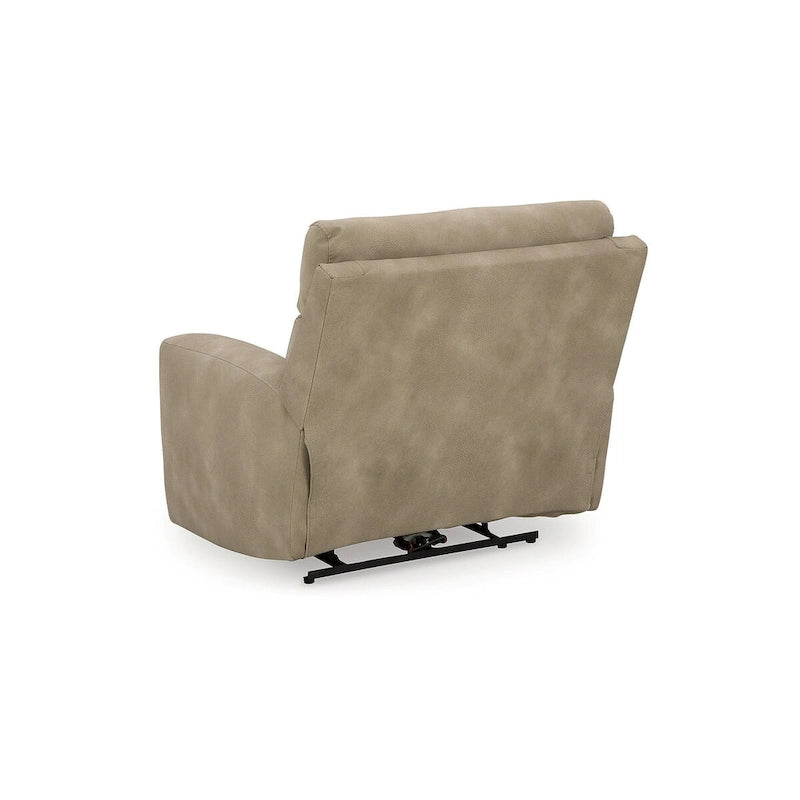 Metal Signature Design by Next-Gen DuraPella Beige Power Recliner - image 7