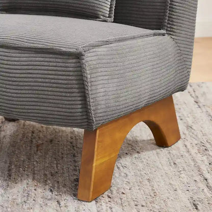 Wood Art Leon Set of 2 Polyester Accent Chair - image 9