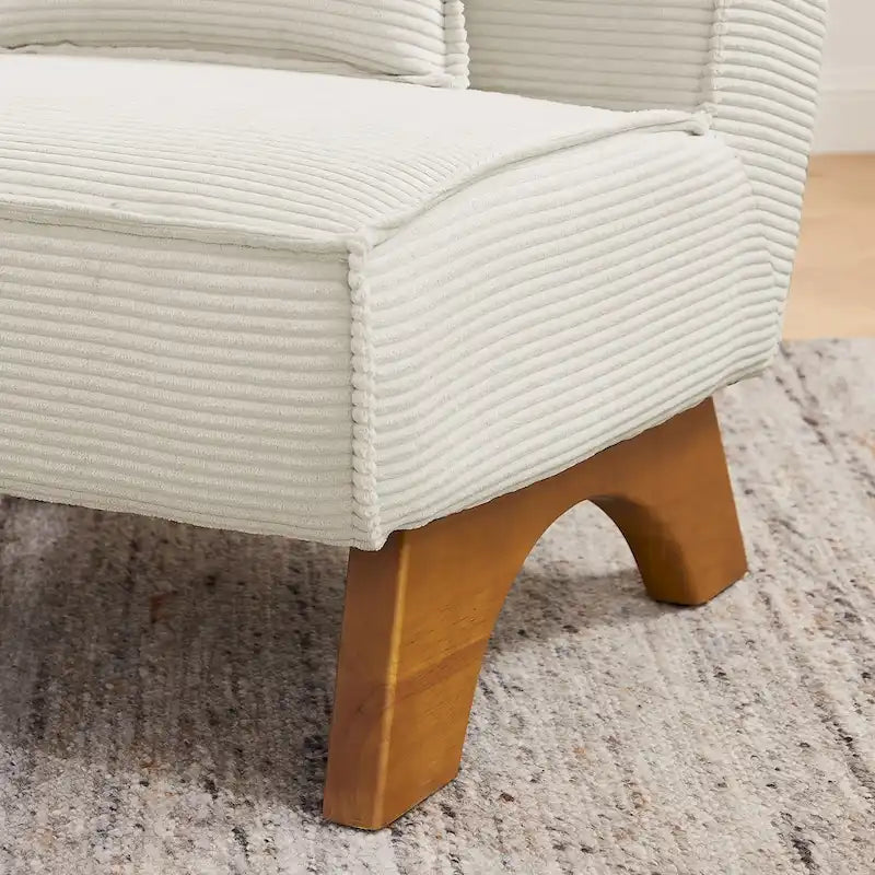 Wood Art Leon Set of 2 Polyester Accent Chair - image 17