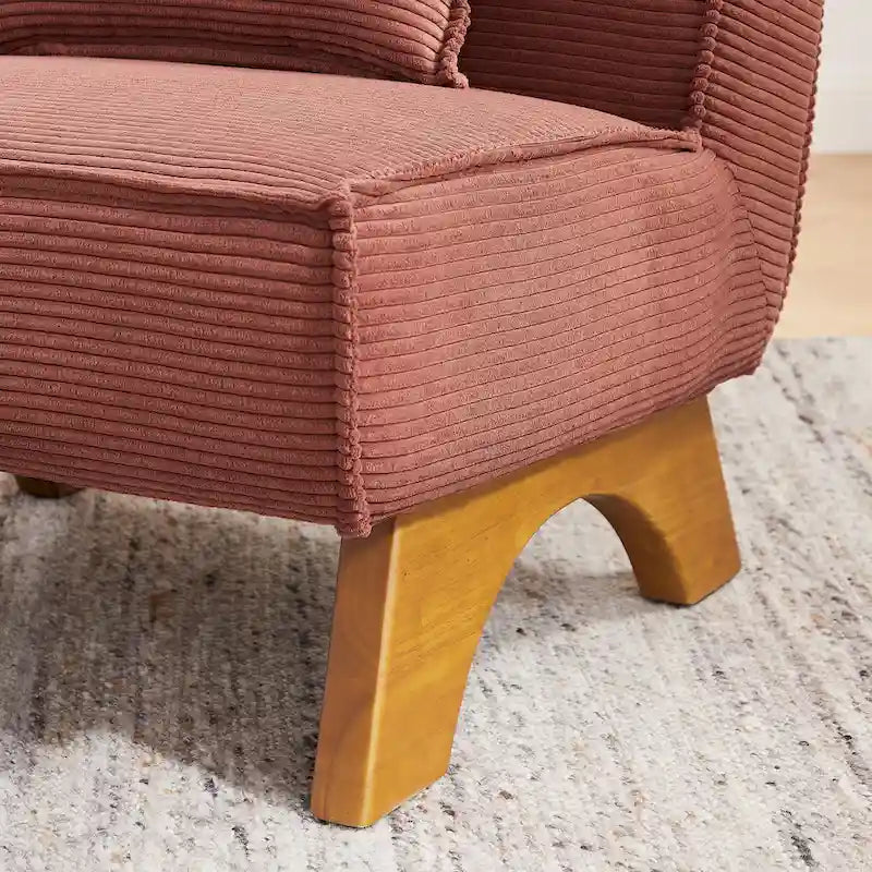Wood Art Leon Set of 2 Polyester Accent Chair - image 25