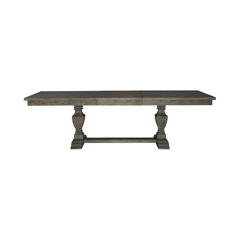 Wood Westfield Havana Brown Optional 7 Piece Trestle Table Set - image 3
