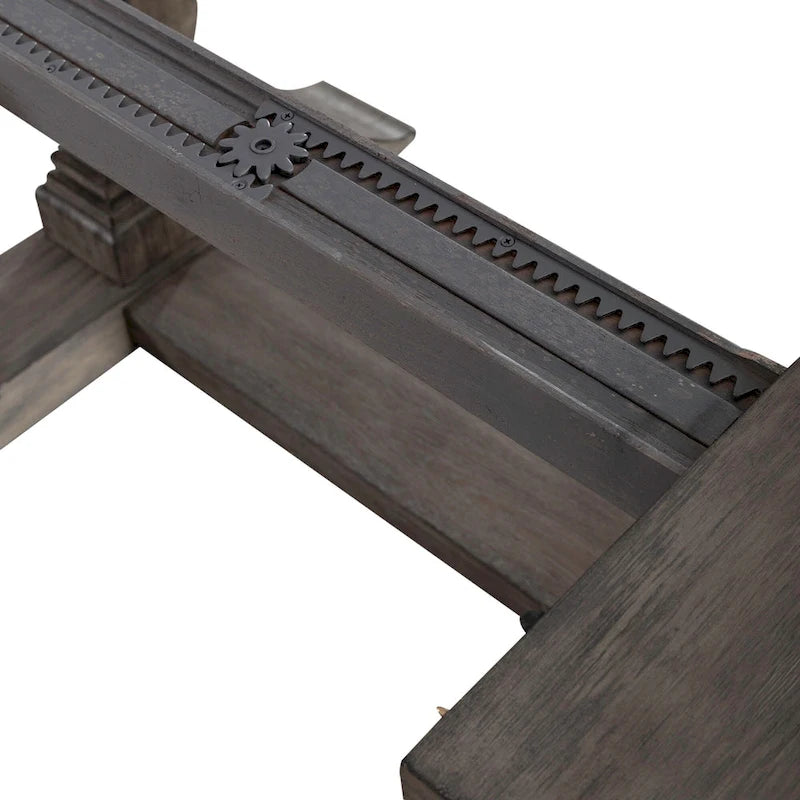 Wood Westfield Havana Brown Optional 7 Piece Trestle Table Set - image 8