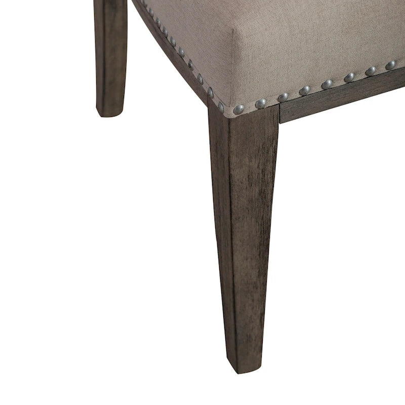 Wood Westfield Havana Brown Optional 7 Piece Trestle Table Set - image 15
