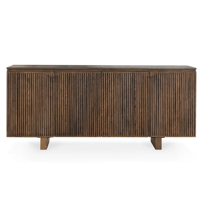 Wood Classic Home Roya Oak Veneer Sideboard Buffet - image 4