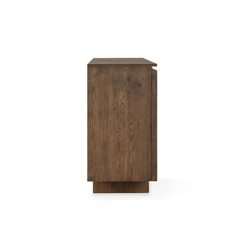 Wood Classic Home Roya Oak Veneer Sideboard Buffet - image 5