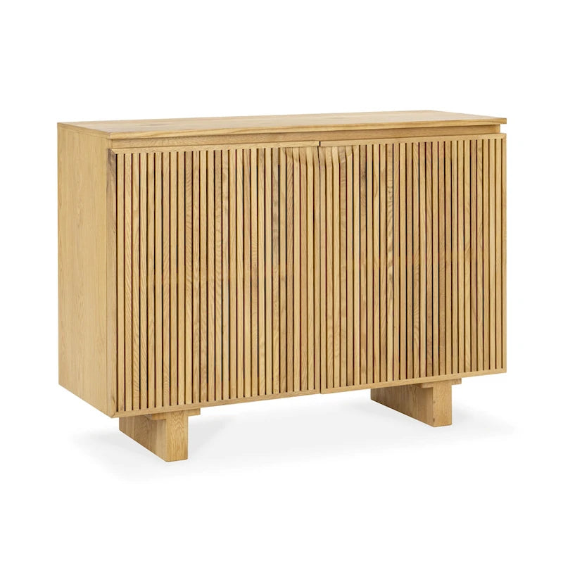 Wood Classic Home Roya Oak Veneer Sideboard Buffet - image 25