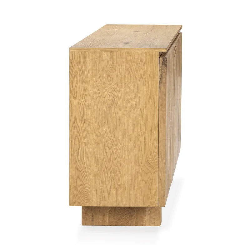Wood Classic Home Roya Oak Veneer Sideboard Buffet - image 28