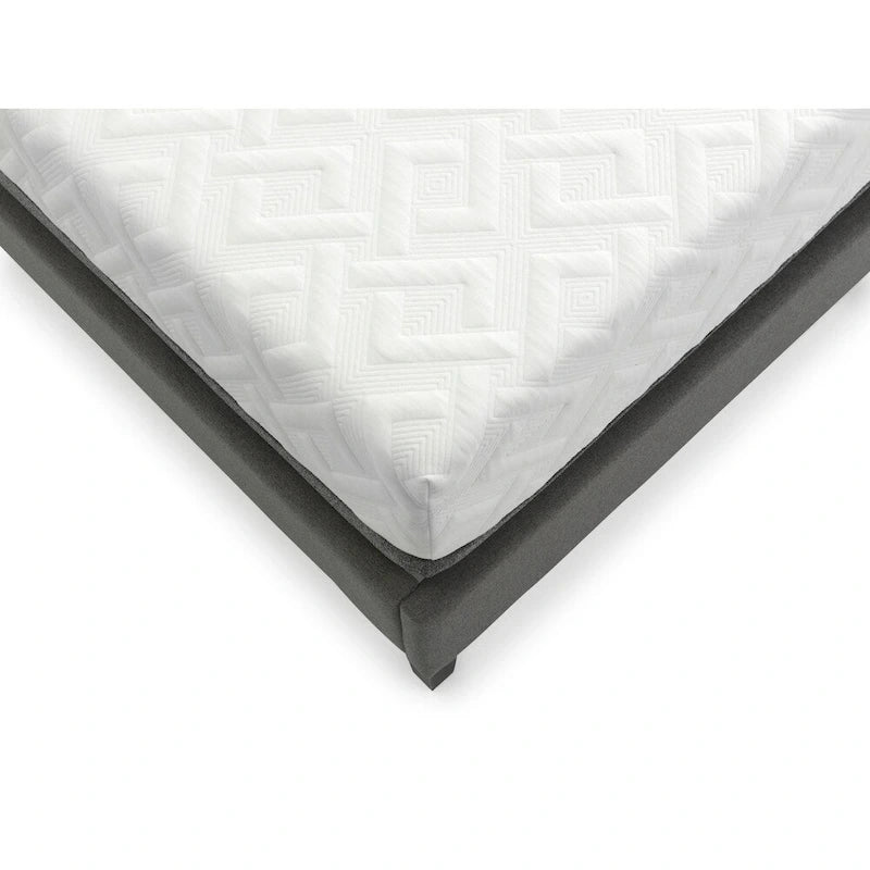 Wood Sleep Zone Pacifica 12-inch Memory Foam Mattress and Z100 Adjustable Bed Set - image 2