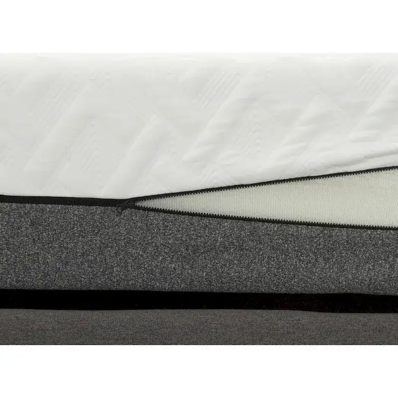 Wood Sleep Zone Pacifica 12-inch Memory Foam Mattress and Z100 Adjustable Bed Set - image 3