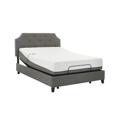 Wood Sleep Zone Pacifica 12-inch Memory Foam Mattress and Z100 Adjustable Bed Set - image 10