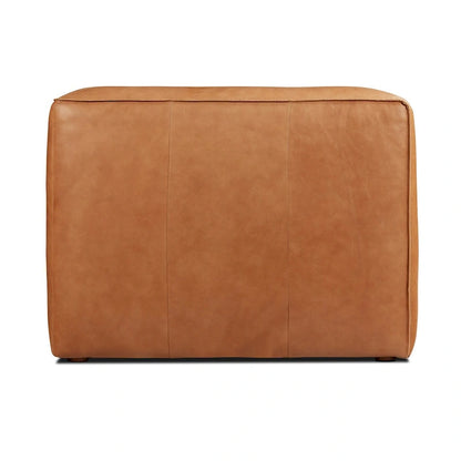 Solid Wood Poly & Bark Piazza 95 Sofa in Saddle Tan - Fl Grain Italian Leather - image 3