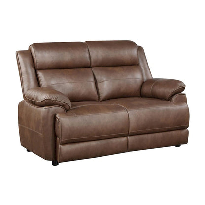 Wood Worthington Dark Brown Upholstered 3-Piece Sofa Set - image 5