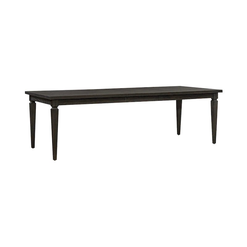 Wood Caruso Heights Aged Whiskey Rectangar Table Set - image 4